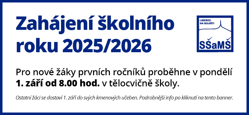 Zahájení školního roku